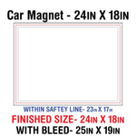 Car Magnet 24"x18"